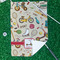 Vintage Sports Waffle Weave Golf Towel - In Context
