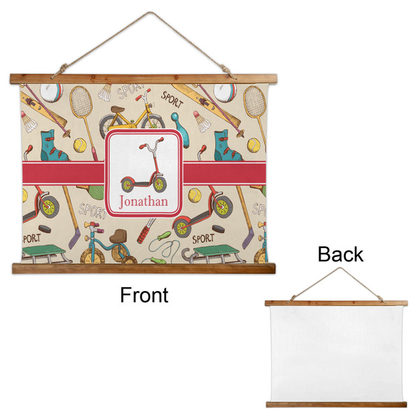 Vintage Sports Wall Hanging Tapestry - Landscape - APPROVAL