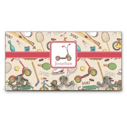 Vintage Sports Wall Mounted Coat Rack (Personalized)