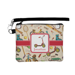 Vintage Sports Wristlet ID Case w/ Name or Text