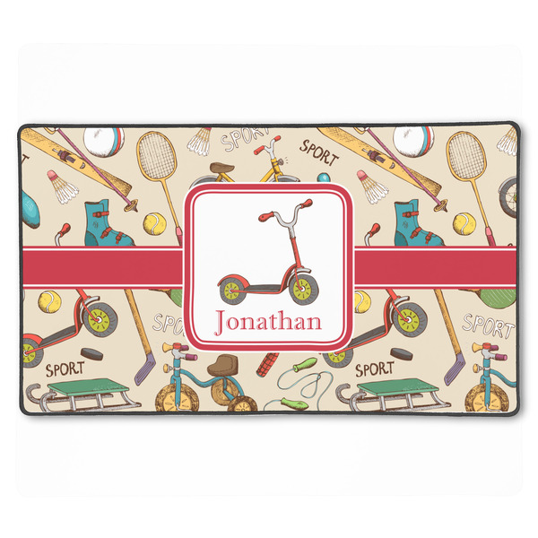 Custom Vintage Sports XXL Gaming Mouse Pad - 24" x 14" (Personalized)