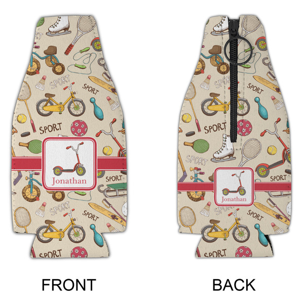 Vintage Sports Zipper Bottle Cooler - APPROVAL