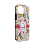 Vintage Sports iPhone Case - Rubber Lined - iPhone 13 Mini (Personalized)