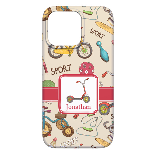 Vintage Sports iPhone 13 Pro Max Case - Back