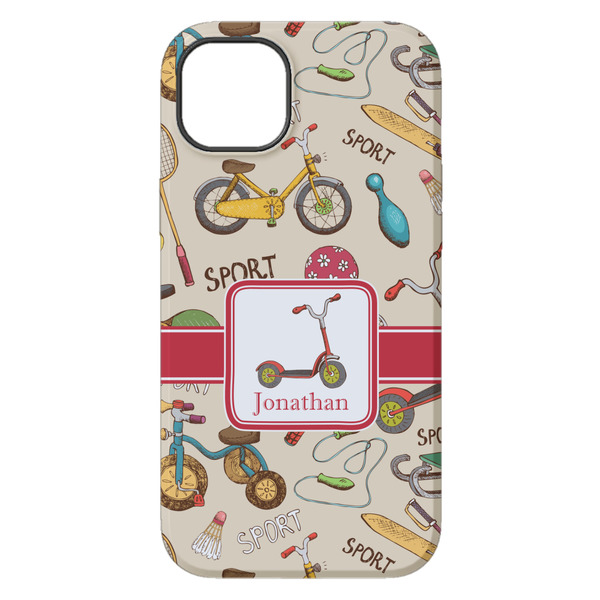 Vintage Sports iPhone 14 Plus Tough Case - Back