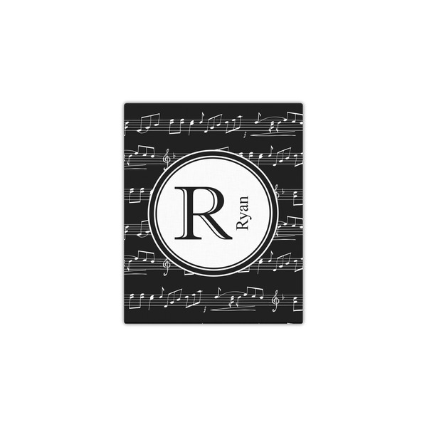 Musical Notes 11x14 - Canvas Print - Front View
