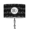 Musical Notes 12" Drum Lampshade - ON STAND (Poly Film)