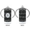 Musical Notes 12 oz Stainless Steel Sippy Cups - APPROVAL