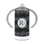 Musical Notes 12 oz Stainless Steel Sippy Cup (Personalized)