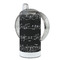 Musical Notes 12 oz Stainless Steel Sippy Cups - FULL (back angle)