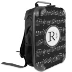 Musical Notes Kids Hard Shell Backpack (Personalized)