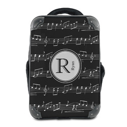 Musical Notes 15" Hard Shell Backpack (Personalized)