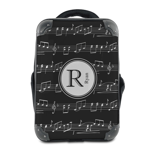 Custom Musical Notes 15" Hard Shell Backpack (Personalized)