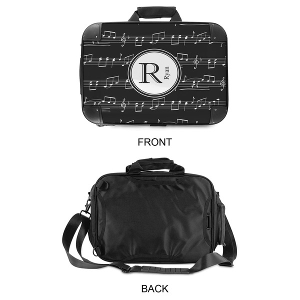 Musical Notes 15" Hard Shell Briefcase - APPROVAL