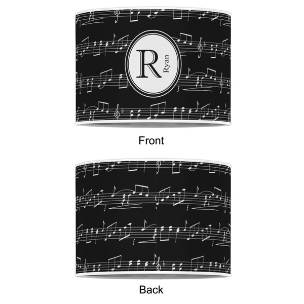 Musical Notes 16" Drum Lampshade - APPROVAL (Poly Film)