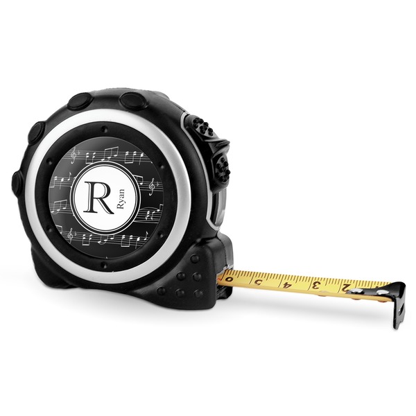 Custom Musical Notes Tape Measure - 16 Ft (Personalized)