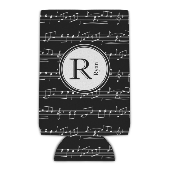 Custom Musical Notes Can Cooler (16 oz) (Personalized)
