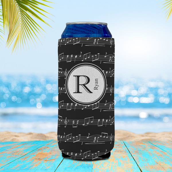 Musical Notes 16oz Can Sleeve - LIFESTYLE