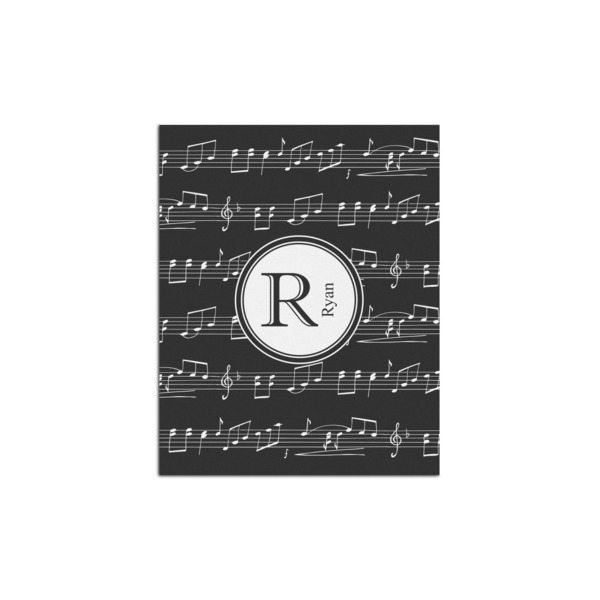 Custom Musical Notes Poster - Multiple Sizes (Personalized)