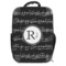 Musical Notes 18" Hard Shell Backpacks - FRONT