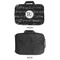 Musical Notes 18" Laptop Briefcase - APPROVAL