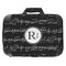 Musical Notes 18" Laptop Briefcase - FRONT