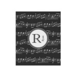 Musical Notes Poster - Matte - 20x24 (Personalized)