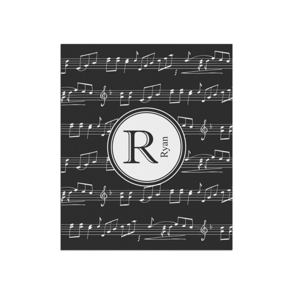 Custom Musical Notes Poster - Matte - 20x24 (Personalized)