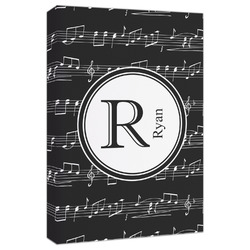 Musical Notes Canvas Print - 20x30 (Personalized)