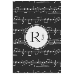 Musical Notes Poster - Matte - 24x36 (Personalized)