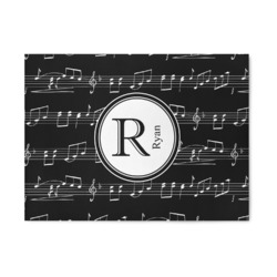 Musical Notes Area Rug (Personalized)
