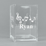 Musical Notes Acrylic Pen Holder (Personalized)