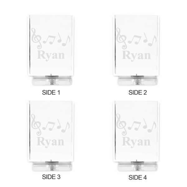 Musical Notes Acrylic Pencil Holder - APPROVAL