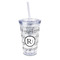Musical Notes 16oz Double Wall Acrylic Tumbler with Lid & Straw - Full Print (Personalized)