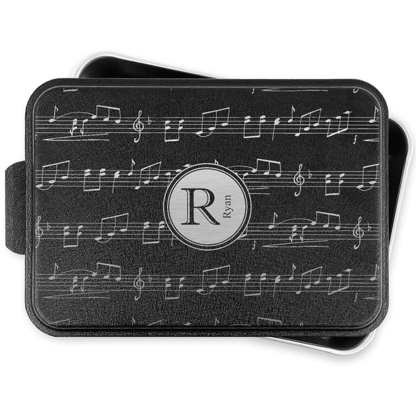 Custom Musical Notes Aluminum Baking Pan with Lid (Personalized)