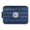 Musical Notes Aluminum Baking Pan with Navy Lid (Personalized)
