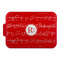Musical Notes Aluminum Baking Pan with Red Lid (Personalized)