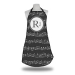 Musical Notes Apron w/ Name and Initial