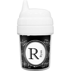 Musical Notes Baby Sippy Cup (Personalized)