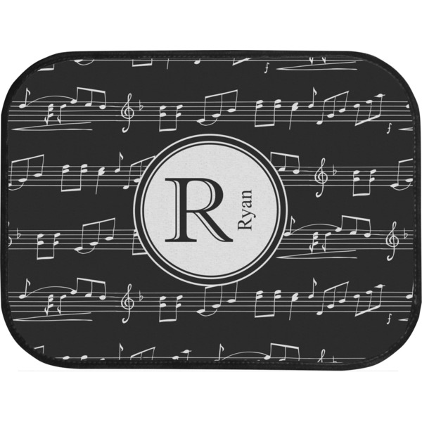 Musical Notes Back Seat Car Mat