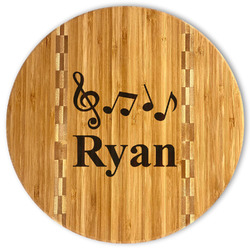 Musical Notes Bamboo Cutting Board (Personalized)