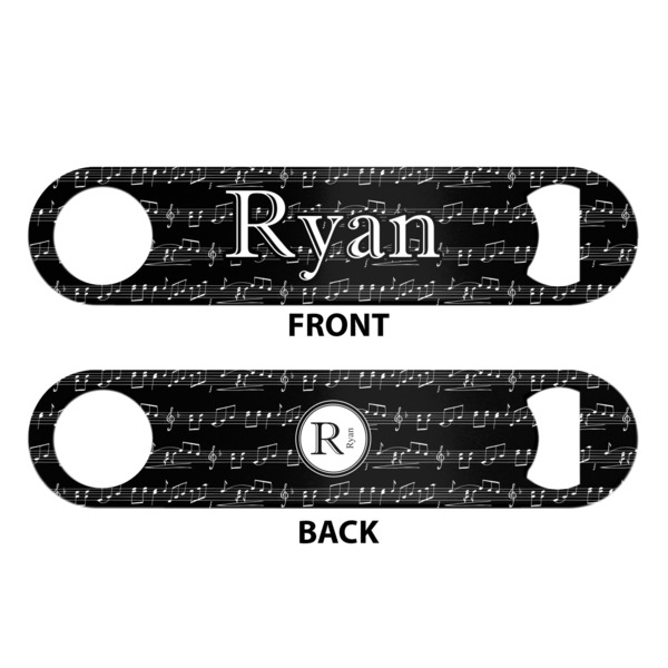 Musical Notes Bar Bottle Opener - White - Approval