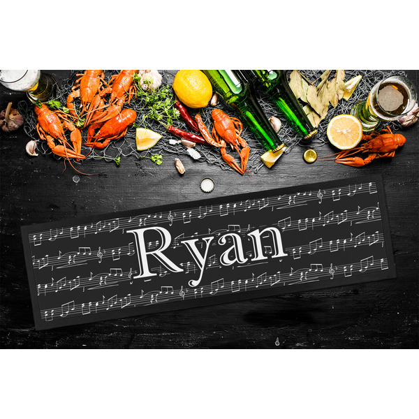 Musical Notes Bar Mat - Large - LIFESTYLE