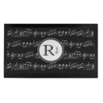 Musical Notes Bar Mat - Small (Personalized)