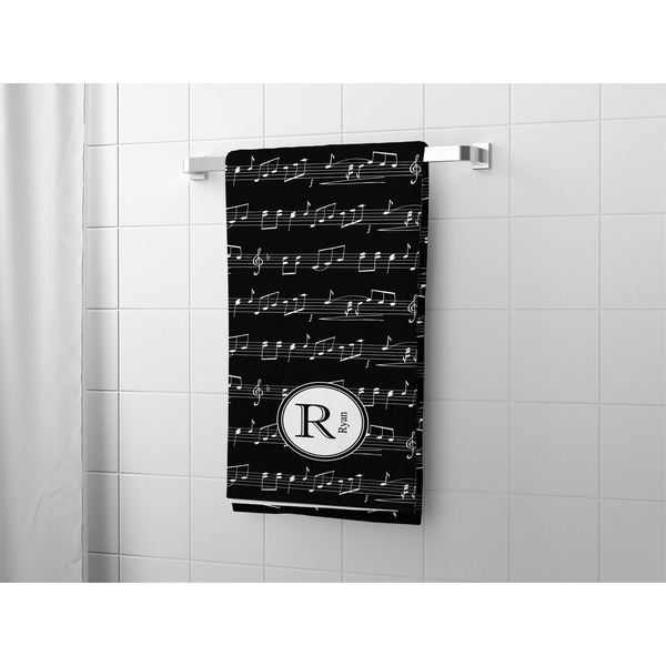 Musical Notes Bath Towel - LIFESTYLE
