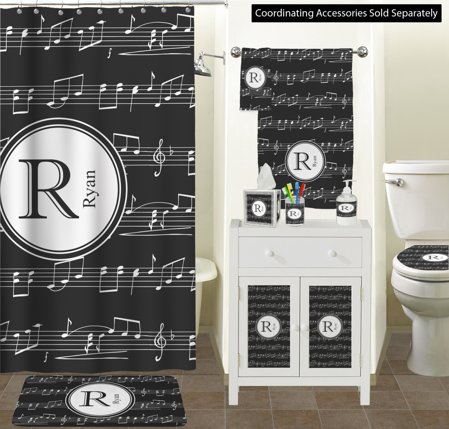Musical Notes Foam Soap Dispenser (Personalized) YouCustomizeIt