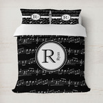 Musical Notes Duvet Cover (Personalized)