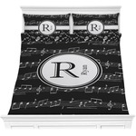Musical Notes Comforter Set - Full / Queen (Personalized)