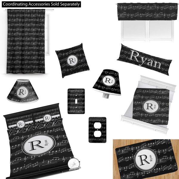 Musical Notes Bedroom Decor & Accessories2