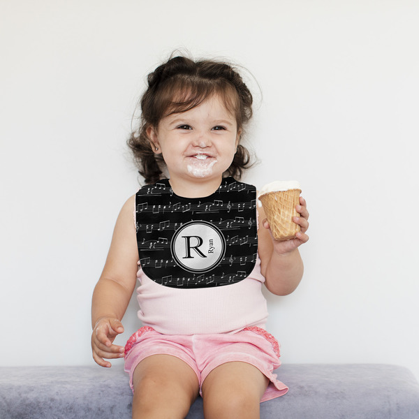 Musical Notes Bib Lifestyle Girl